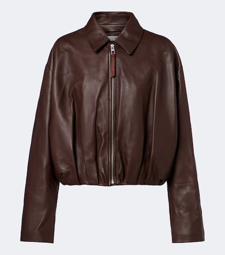 Loewe Chaqueta de piel drapeada - Loewe - Modalova