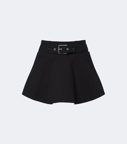 Minifalda de algodón con cinturón - Loewe - Modalova