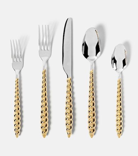 X Jessica McCormack – Set di posate in acciaio placcate oro - L'Objet - Modalova