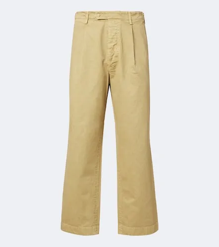 Pantalones chinos de algodón plisados - Auralee - Modalova