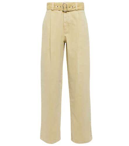 Cotton high-rise wide-leg pants - Jil Sander - Modalova