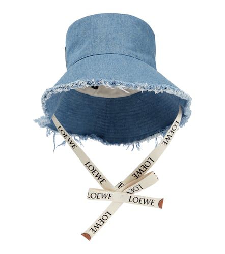 Cappello da pescatore di jeans - Loewe - Modalova