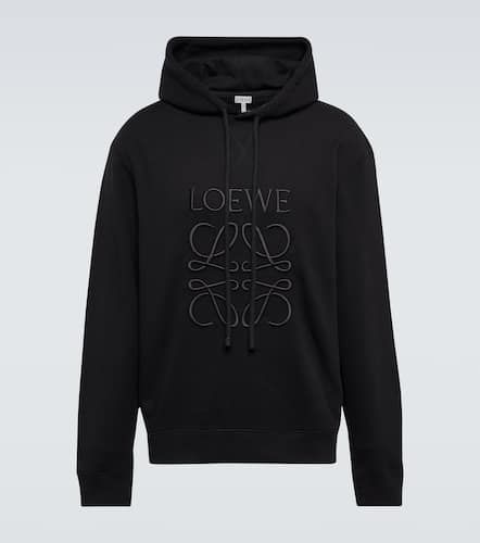 Loewe Anagram cotton hoodie - Loewe - Modalova