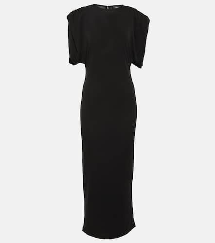 Ruched jersey midi dress - Wardrobe.NYC - Modalova