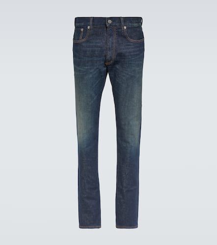 Jeans slim con efecto desgastado - Ralph Lauren Purple Label - Modalova