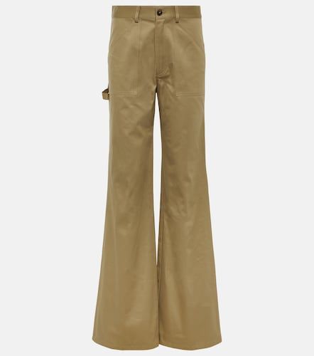 Pantalones flared Quentin de algodón - Nili Lotan - Modalova
