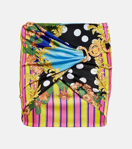 Medusa Palm Springs wrap miniskirt - Versace - Modalova