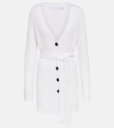 Label cotton and cashmere cardigan - Proenza Schouler - Modalova