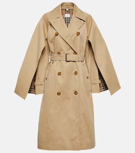 Trench in cotone con cintura - Burberry - Modalova