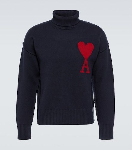 Rollkragenpullover Ami de Cœur aus Schurwolle - Ami Paris - Modalova