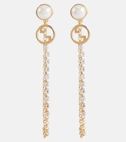 Blondie faux pearl earrings - Gucci - Modalova