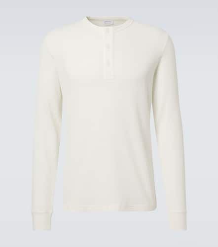 Sunspel Cotton Henley shirt - Sunspel - Modalova