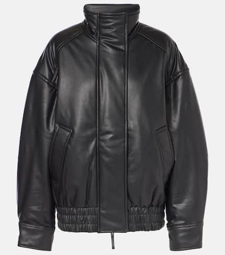 Faux leather bomber jacket - Acne Studios - Modalova