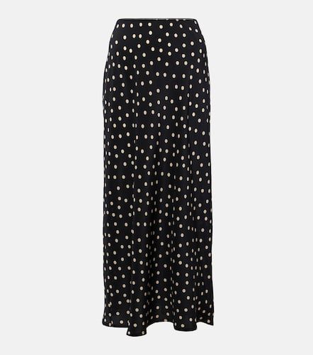 Ardith polka-dot silk slip skirt - Rixo - Modalova