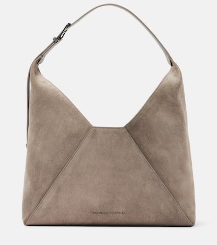 BC Duo suede shoulder bag - Brunello Cucinelli - Modalova