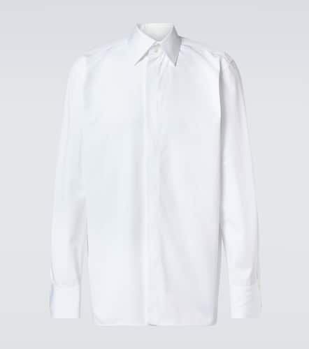 Cassandre cotton poplin shirt - Saint Laurent - Modalova