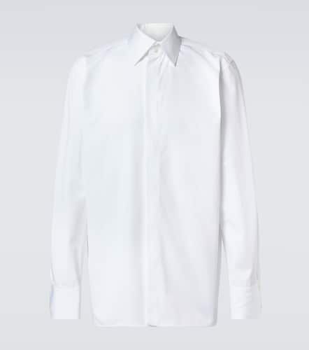 Cassandre cotton poplin shirt - Saint Laurent - Modalova