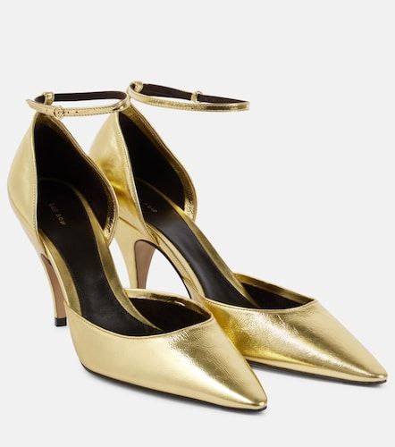 Liisa metallic leather pumps - The Row - Modalova
