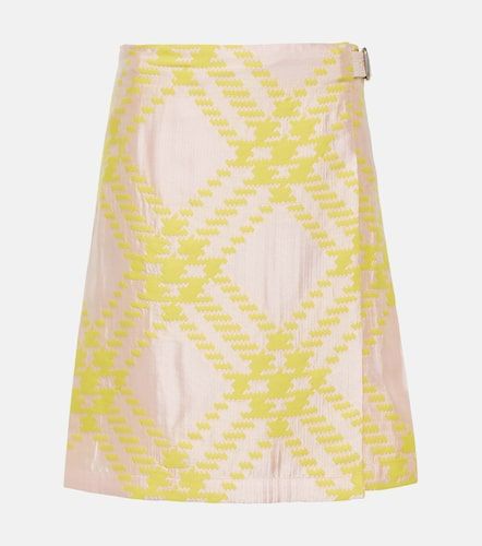 Burberry Minifalda a cuadros - Burberry - Modalova