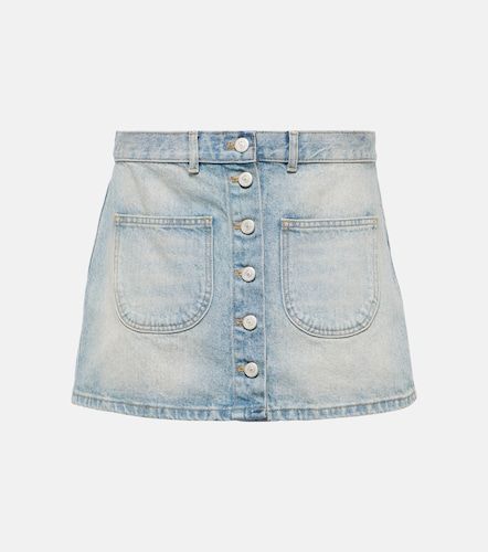 Courreges Multiflex denim miniskirt - Courreges - Modalova