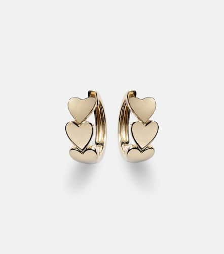 Heart Of 14kt hoop earrings - Roxanne First - Modalova