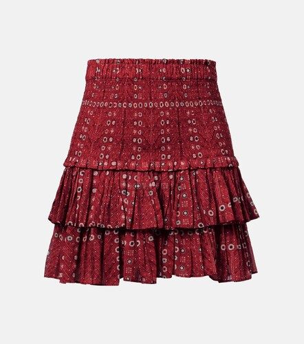 Minifalda Naomi de algodón estampada - Marant Etoile - Modalova