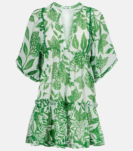 Vestido corto Aria de algodón floral - Poupette St Barth - Modalova