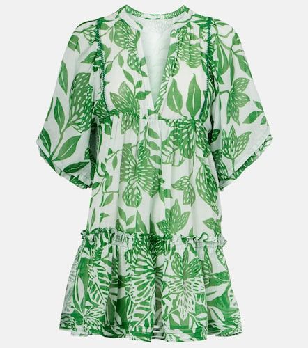 Vestido corto Aria de algodón floral - Poupette St Barth - Modalova
