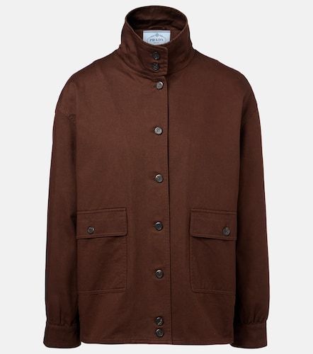 Prada Giacca oversize in cotone - Prada - Modalova