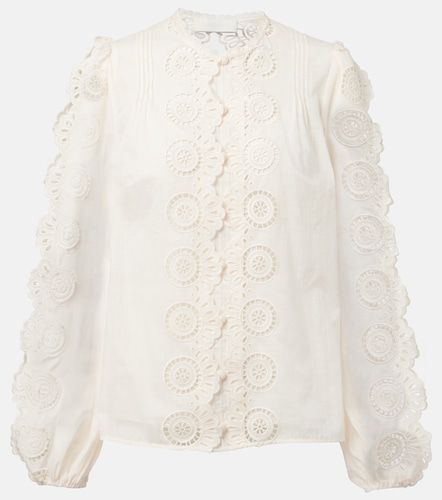 Bestickte Bluse Lucky aus Baumwolle - Zimmermann - Modalova