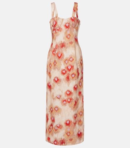Abito lungo Bettina in lino con stampa - SIR - Modalova