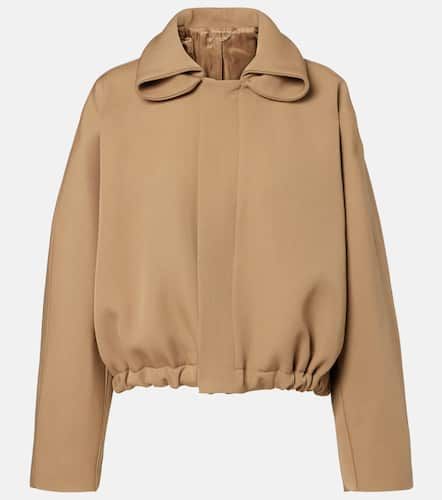 Oversized virgin wool jacket - Victoria Beckham - Modalova