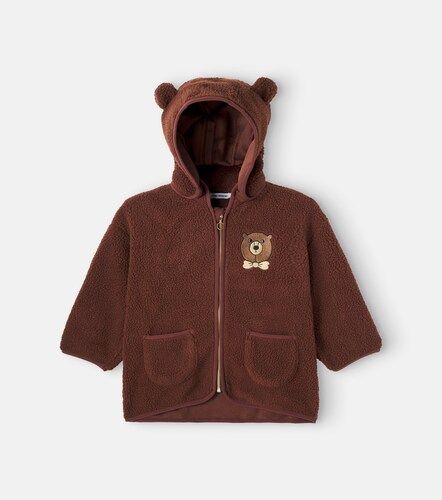 Kapuzenjacke Bear aus Teddyfleece - Mini Rodini - Modalova