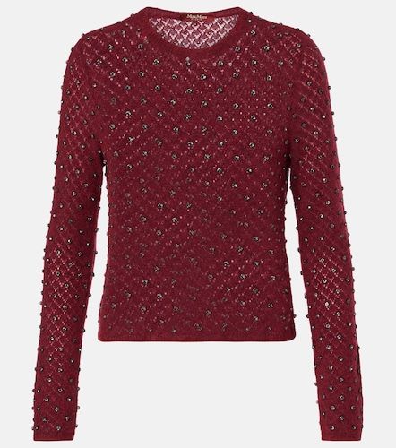 Pullover Rally con cristalli - Max Mara - Modalova