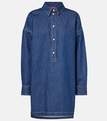 Gucci Oversized denim blouse - Gucci - Modalova