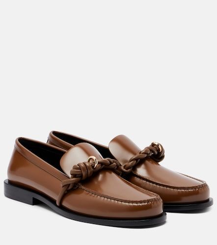 Jil Sander Tangle leather loafers - Jil Sander - Modalova