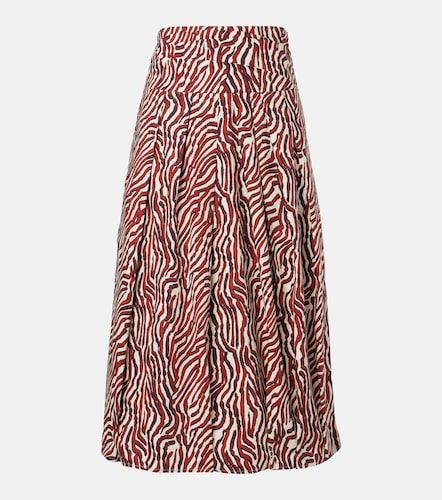 Falda midi White Label Nessa en mezcla de algodón - Proenza Schouler - Modalova