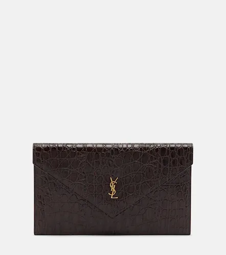 Paris Cassandre leather clutch - Saint Laurent - Modalova