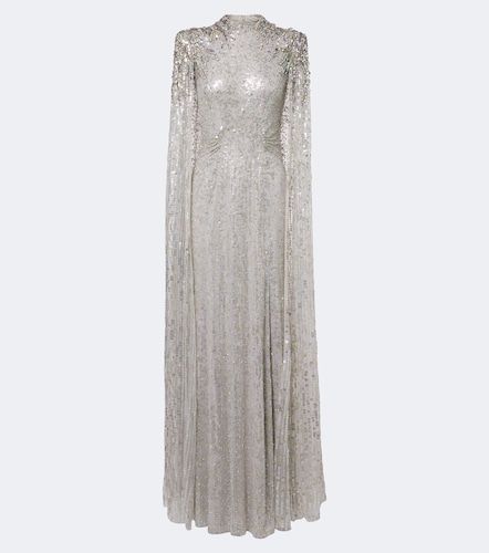 Abito lungo Dakota con cristalli - Jenny Packham - Modalova