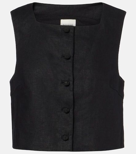 Posse Rio linen crop top - Posse - Modalova