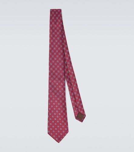 Canali Corbata de seda estampada - Canali - Modalova
