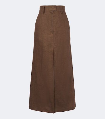 Maxikleid aus Leinen - Brunello Cucinelli - Modalova