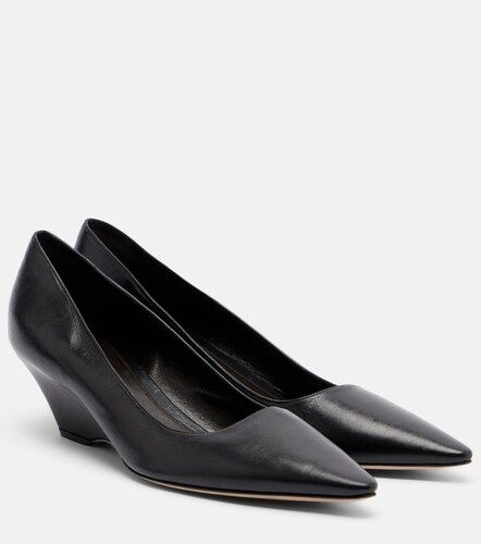 The Row Liisa leather wedges - The Row - Modalova