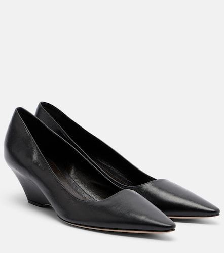 The Row Liisa leather wedges - The Row - Modalova