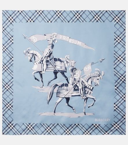 Bufanda EKD de sarga de seda - Burberry - Modalova
