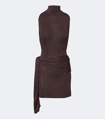 Belted embellished minidress - De La Vali - Modalova
