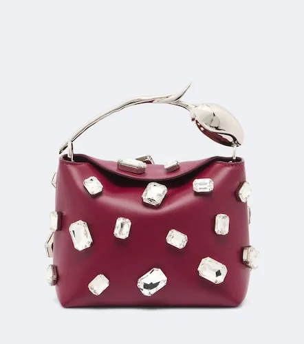 Bloom Mini embellished top-handle bag - Erdem - Modalova