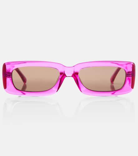 X Linda Farrow Mini Marfa rectangular sunglasses - The Attico - Modalova