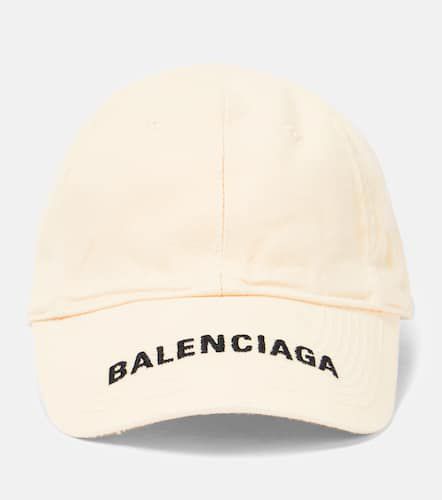 Cappello da baseball in cotone con logo - Balenciaga - Modalova