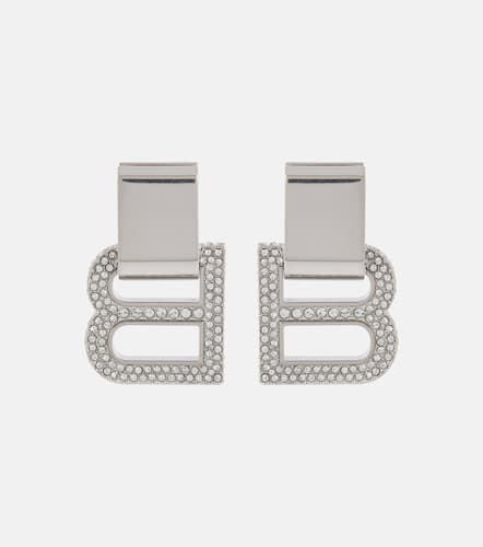 Hourglass embellished earrings - Balenciaga - Modalova